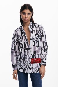 Desigual/デシグアル Desigual 「Don't」シャツ/507790254