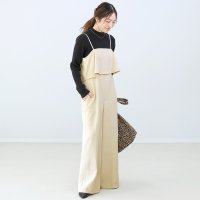 Aletta vita/アレッタ ヴィータ Aletta vita エステル起毛ビスチェサロペット/507790301