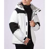 LUXSTYLE/ラグスタイル LUXSTYLE 中綿切替フードジャケット/フェイクダウン 防風 撥水 防寒 暖か あったか 配色 切り替え スタンドネック/507790379