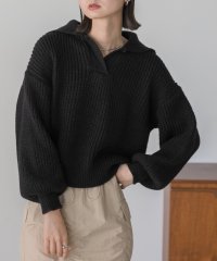 ad thie/アドティエ ad thie 【2024AW新作】ポロショート ニットプルオーバー/507790416