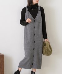 ad thie/アドティエ ad thie 【2024AW新作】ボタンデザイン ニットワンピース/507790421