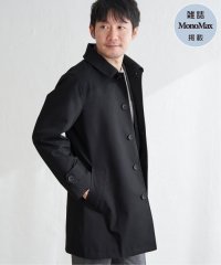 IKKA LOUNGE/【雑誌MonoMax4月号掲載】撥水ピケフードステンカラーコート/506823560