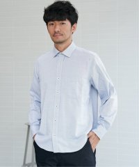 IKKA LOUNGE/デニムライクスイスカラーシャツ/506840004
