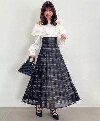 MAJESTIC LEGON/ウエストきゅっとオフショルワンピ/507640354