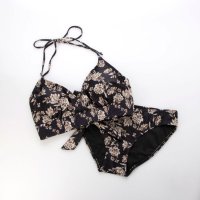 titivate/ティティベイト titivate バックリボンホルターネックビキニ/水着【返品不可商品】/507770015