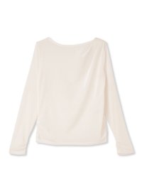 VICKY/ビッキー VICKY ニュアンスベロアアシメタックカットソー≪手洗い可能≫/507790862