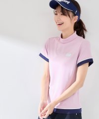 JUN and ROPE/【UVカット】【速乾】【接触冷感】【防透け】配色コンビモック半袖プルオーバー/507791380