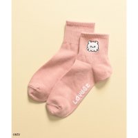 Honeys/ハニーズ Honeys らぶいーず／ソックス 靴下 ソックス らぶいーず キャラクター 刺繍 綿混 ショート丈 ガーリー 通学 スクールコーデ レディース/507791431