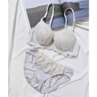 Honeys/ハニーズ Honeys ラメ入刺繍ブラセット 下着 アンダーウェア ブラセット チュール レース ラメ入り 刺繍 ソフトワイヤー アジャスター レディース 【返/507791435