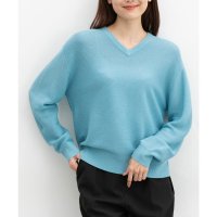 Honeys/ハニーズ Honeys Vネックラメニット トップス ニット セーター 長袖 UVカット ウォッシャブル ラメ Vネック ドロップショルダー フェミニン レディ/507791448