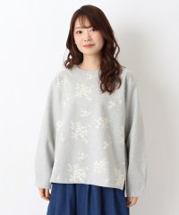 one'sterrace/起毛ニットソー パネル刺繍プルオーバー/507791484