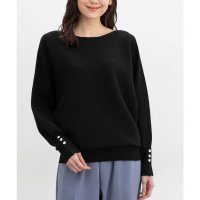 Honeys/ハニーズ Honeys ドルマンニット トップス ニット セーター 長袖 ドルマン袖 ボートネック 無地 ハイゲージニット素材 ベーシックカラー レディース/507791490