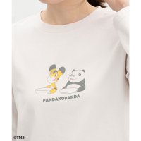 Honeys/ハニーズ Honeys パンダコパンダ／長袖T トップス カットソー 長袖 コットン 綿 UVカット パンダコパンダ Tシャツ ロンT 長袖Tシャツ レディース/507791494