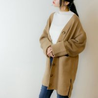 JUNGLE JALOPY/ジャングルジャロピー JUNGLE JALOPY ボリュームスリーブ前開きカーディガン/507791590