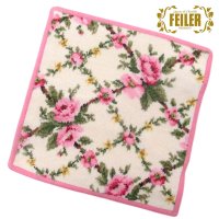 FEILER/フェイラー FEILER FEILER フェイラー ハンカチ タオル タオルハンカチ 25cm Amelie Cream 136 Raspberry アメリ ク/507791598