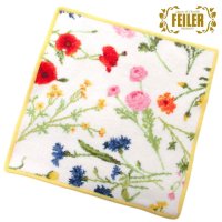 FEILER/フェイラー FEILER FEILER フェイラー ハンカチ タオル タオルハンカチ 30cm Flower Meadow 105 Yellow フラワーメドウ/507791619