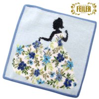 FEILER/フェイラー FEILER FEILER フェイラー ハンカチ タオル タオルハンカチ 25cm Miss Flower Blue 205 Jeans 花のドレス/507791631