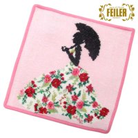 FEILER/フェイラー FEILER FEILER フェイラー ハンカチ タオル タオルハンカチ 25cm Miss Flower Pink 136 Raspberry 花/507791633