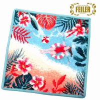 FEILER/フェイラー FEILER FEILER フェイラー ハンカチ タオル タオルハンカチ 25cm Playa Tropical 231 Sea Green プラヤ/507791646