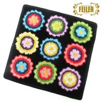 FEILER/フェイラー FEILER FEILER フェイラー ハンカチ タオル タオルハンカチ 25cm Rainbow Button 010 Black レインボーボタ/507791648