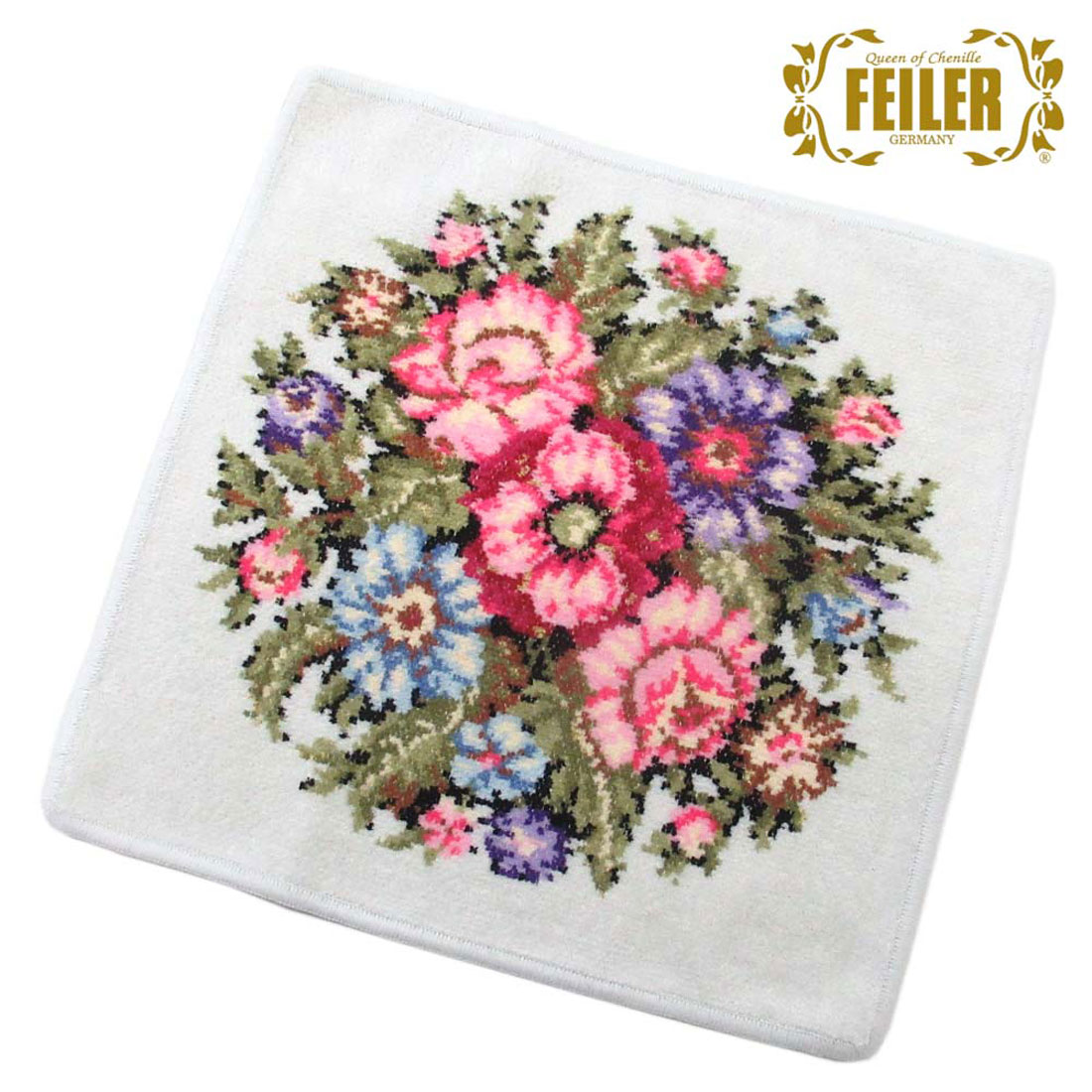 FEILER フェイラー　フェイスタオル 花柄リップデザイン FEILER フェイラー フェイスタオル 花柄リップデザイン