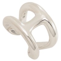 HERMES/エルメス Hermes 指輪 リング オスモズ GM シェーヌダンクル Hロゴ シルバー レディース HERMES H102536B/507791903