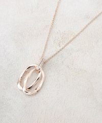 grove/ツイストオーバルビジューネックレス/507792154