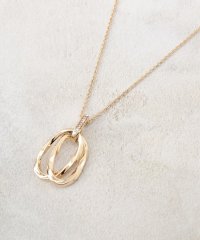 grove/ツイストオーバルビジューネックレス/507792154
