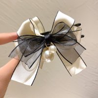 Zoe Jenko/ゾエ ジェンコ Zoe Jenko リボンモチーフパールヘアクリップ 10421/507792444