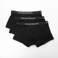 EMPORIO ARMANI/エンポリオ アルマーニ EMPORIO ARMANI ボクサーパンツ 3枚セット アンダーウェア 下着 パンツ 無地 111610/CC722【返品不可商品】/507792615