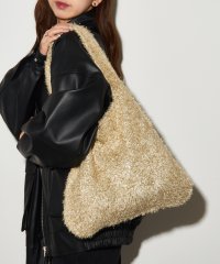 MAISON BREEZE reveur/メゾンブリーズレヴール MAISON BREEZE reveur メタリック フェザーバッグ トートバッグ DT/507792619