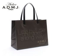 A.D.M.J./【日本製 |軽量】アクセソワ ドゥ マドモワゼル A.D.M.J. テクソンヴォーグスクエアトートLL/507792634
