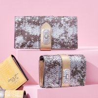 A.D.M.J./【日本製 |軽量】アクセソワ ドゥ マドモワゼル A.D.M.J. スネークレザー＆エリーゼアールデコウォレット/507792639