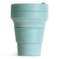 stojo/タンブラー POCKET 355ml 持ち運び 蓋付き コーヒー 折りたためる 【返品不可商品】/507367466