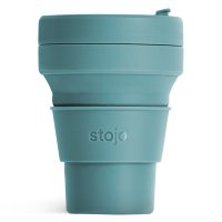 stojo/タンブラー POCKET 355ml 持ち運び 蓋付き コーヒー 折りたためる 【返品不可商品】/507367466