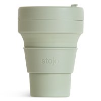 stojo/タンブラー POCKET 355ml 持ち運び 蓋付き コーヒー 折りたためる 【返品不可商品】/507367466