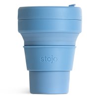 stojo/タンブラー POCKET 355ml 持ち運び 蓋付き コーヒー 折りたためる 【返品不可商品】/507367466