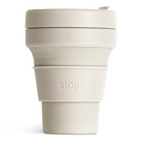 stojo/タンブラー POCKET 355ml 持ち運び 蓋付き コーヒー 折りたためる 【返品不可商品】/507367466