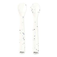 Bella Tunno/ベラトゥーノ BELLA TUNNO ベビー スプーン 2本 セット Wonder Spoon Speckle【返品不可商品】/507367527