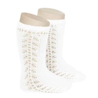 condor/靴下 子供用 2～3歳 Warm cotton knee socks with side openwork/507367542