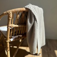 Vanilla COPENHAGEN/バニラコペンハーゲン Vanilla COPENHAGEN ブランケット ベビー Knitted Blanket オーガニックコットン/507474274