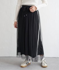 VENCE　EXCHANGE/サイドラインチュールスカート/507544407
