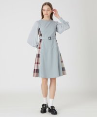 BLUE LABEL CRESTBRIDGE/プルタスツイルパーシャルドレス/507773274