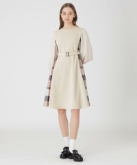 BLUE LABEL CRESTBRIDGE/プルタスツイルパーシャルドレス/507773274