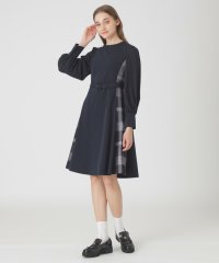 BLUE LABEL CRESTBRIDGE/プルタスツイルパーシャルドレス/507773274