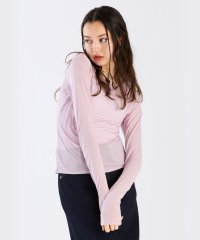 To b. by agnes b./WX04 TS シアーロングTシャツ/507777157