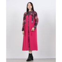 CASANE/カサネ CASANE マーブルペイント イレギュラーヘムワンピース/507779986