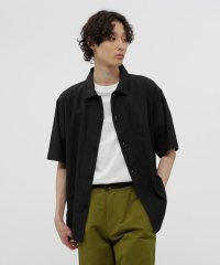 MHL./FADED LINEN COTTON PLAINWEAVE SHIRT/507781276