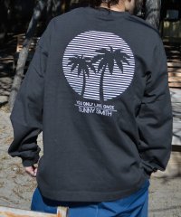 SUNNY SMITH/サニースミス Sunny Smith SUNSETヤシの木柄 両面刺繍ロングスリーブTシャツ/507792723