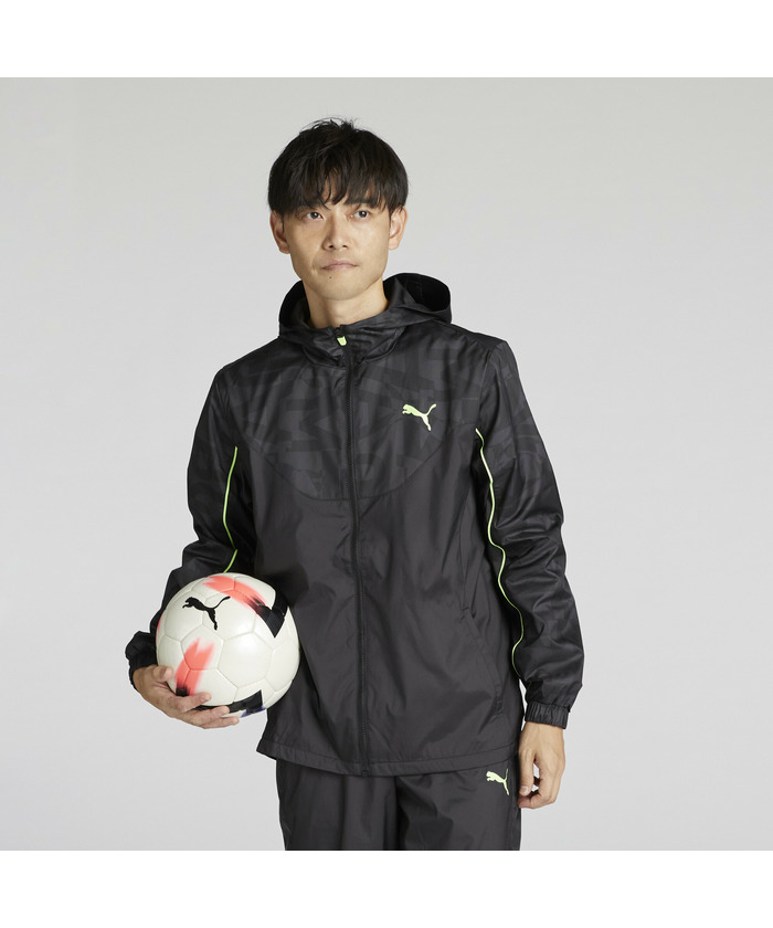 PUMA×FRONTALE 2023/24 トレーニングウーブンジャケット プーマ マンチェスター シティFC 2023-24 プレマッチ ウーブン